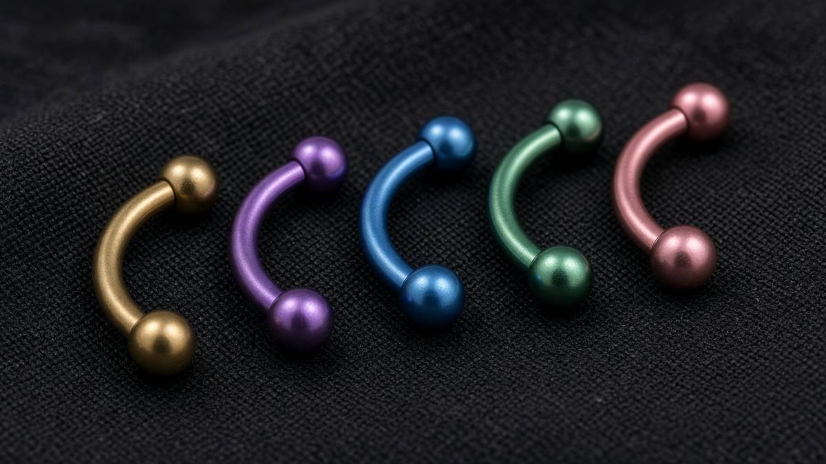 Anodizované šperky v striebornej, zlatej, rosegold, modrej a ružovej