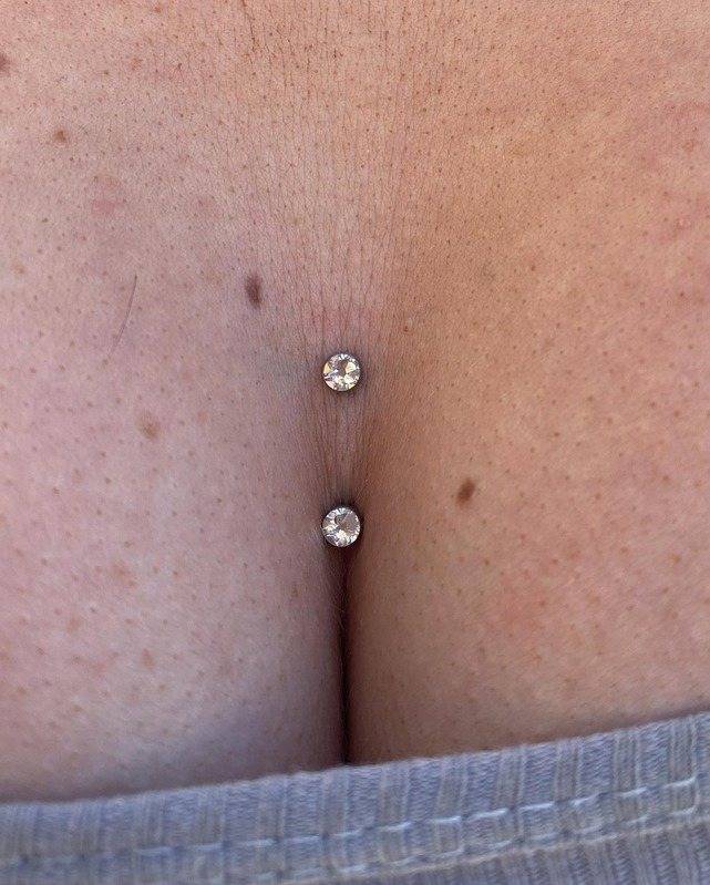 Nostril piercing, 14K zlatý šperk
