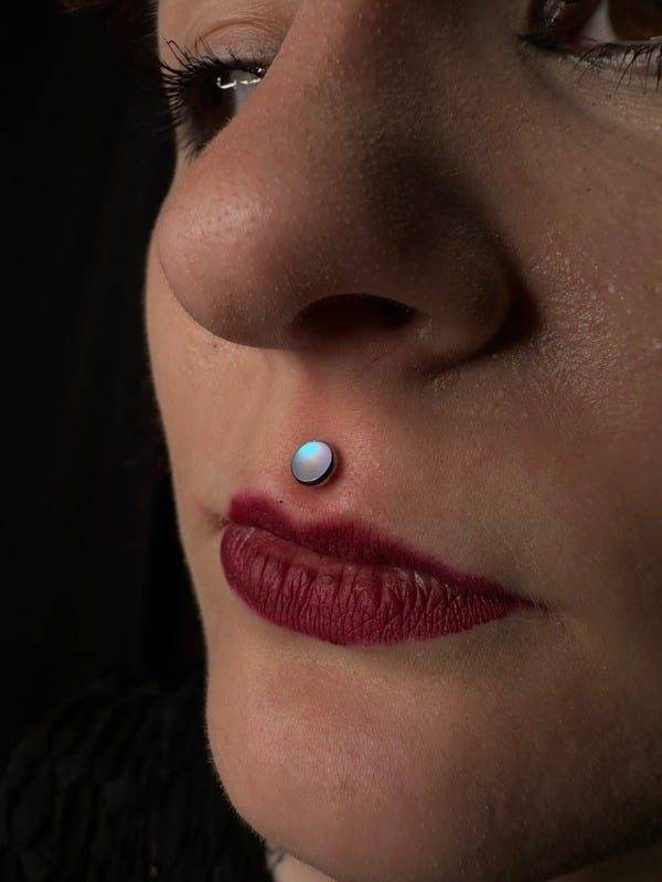 Labret piercing, piercing Poprad